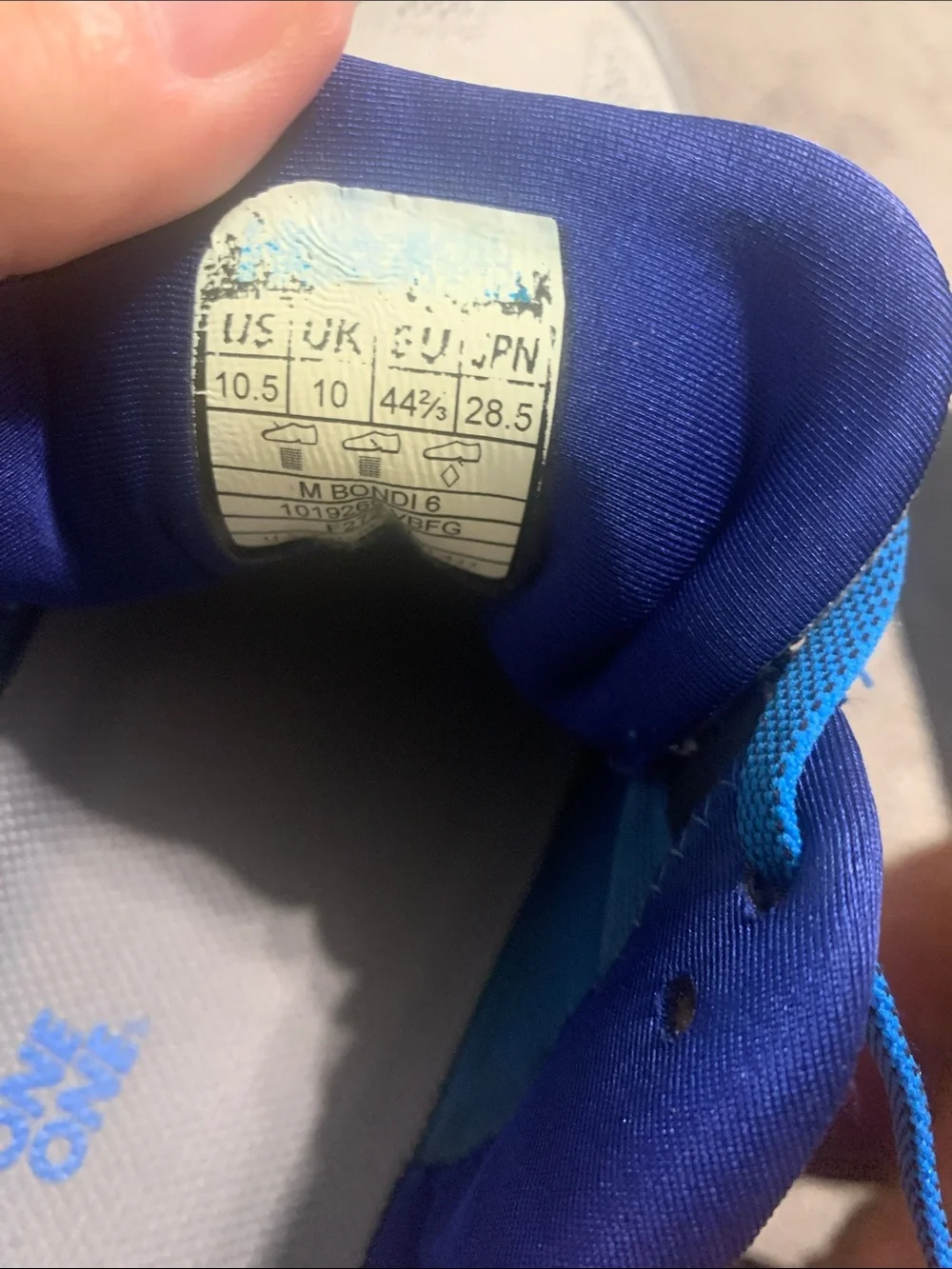 Hoka One One light gray